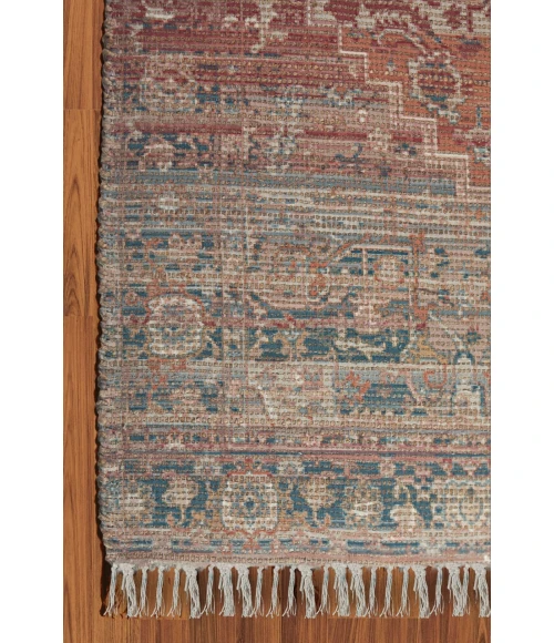Amer Prairie Leawood Multicolor Jute/Polyester Flatweave Area Rug 5'x7'6"