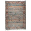 Amer Prairie PRE-4 Larson Blue/Red Rug 5 ft. X 7 ft. 6 in. Rectangle