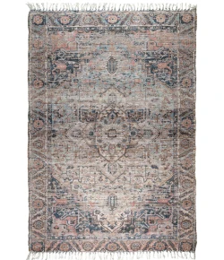 Amer Prairie PRE-5 Roeland Blue/Pink Rug 5 ft. X 7 ft. 6 in. Rectangle