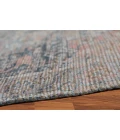 Amer Prairie Roeland Blue/Pink Jute/Polyester Flatweave Area Rug 5'x7'6"
