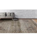 Amer Prairie Roeland Blue/Pink Jute/Polyester Flatweave Area Rug 5'x7'6"
