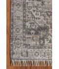 Amer Prairie Sprail Grey/Pink Jute/Polyester Flatweave Area Rug 2'x3'