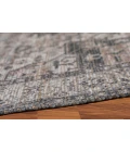 Amer Prairie Sprail Grey/Pink Jute/Polyester Flatweave Area Rug 2'x3'