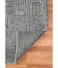 Amer Quartz Desoto Smoke Hand-Knotted Wool Blend Area Rug 9'x12'