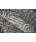 Amer Quartz Desoto Smoke Hand-Knotted Wool Blend Area Rug 9'x12'
