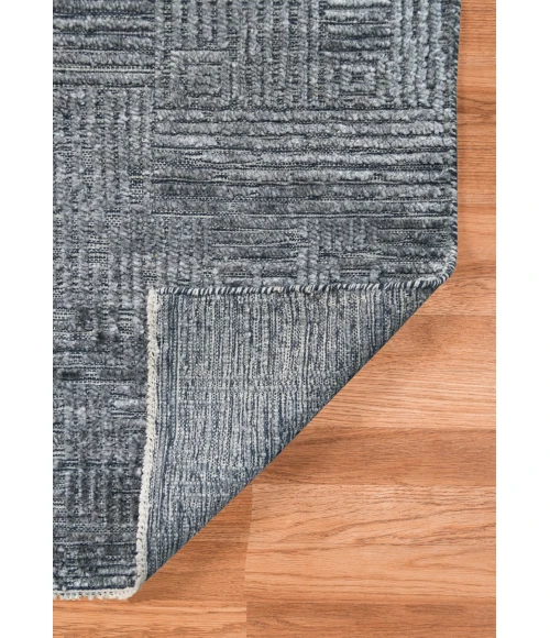 Amer Quartz Desoto Indigo Hand-Knotted Wool Blend Area Rug 9'x12'