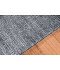 Amer Quartz Desoto Indigo Hand-Knotted Wool Blend Area Rug 9'x12'