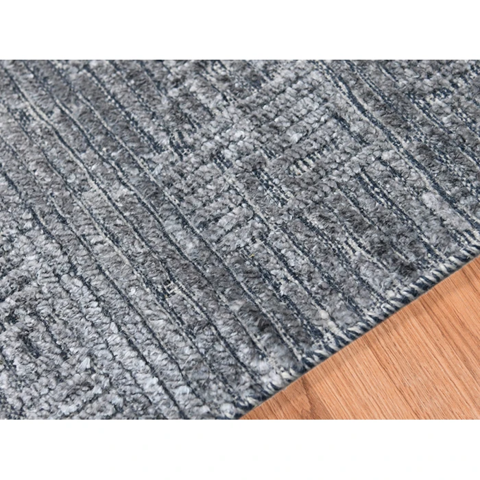 Amer Quartz Desoto Indigo Hand-Knotted Wool Blend Area Rug 9'x12'