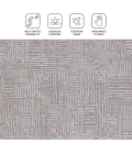 Amer Quartz Beige QUA-3 9ft. x 12ft. Rect. Rug
