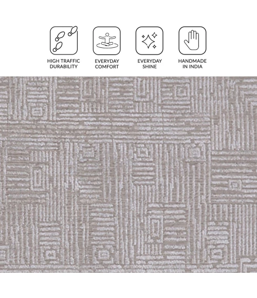 Amer Quartz Beige QUA-3 9ft. x 12ft. Rect. Rug