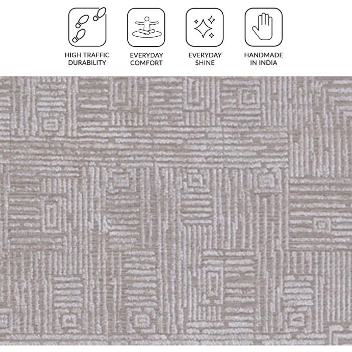Amer Quartz Beige QUA-3 9ft. x 12ft. Rect. Rug