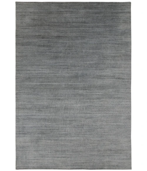 Amer Raffia Kinston Silver Hand-woven Wool Blend Area Rug 2'x3'