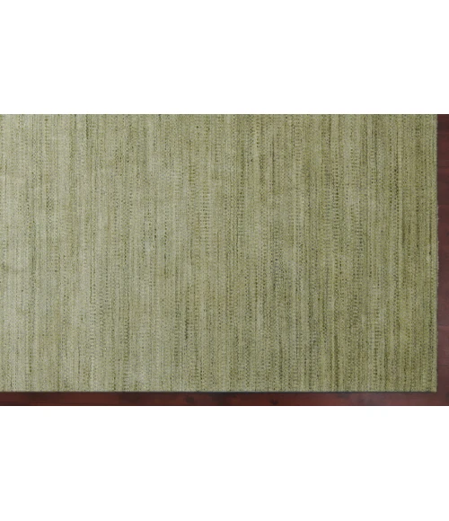 Amer Raffia Kinston Green Hand-woven Wool Blend Area Rug 5'x8'