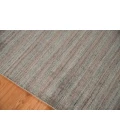 Amer Raffia Kinston Dark Gray Hand-woven Wool Blend Area Rug 2'x3'