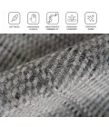 Amer Raffia Silver RAF-2 8ft. x 10ft. Rect. Rug