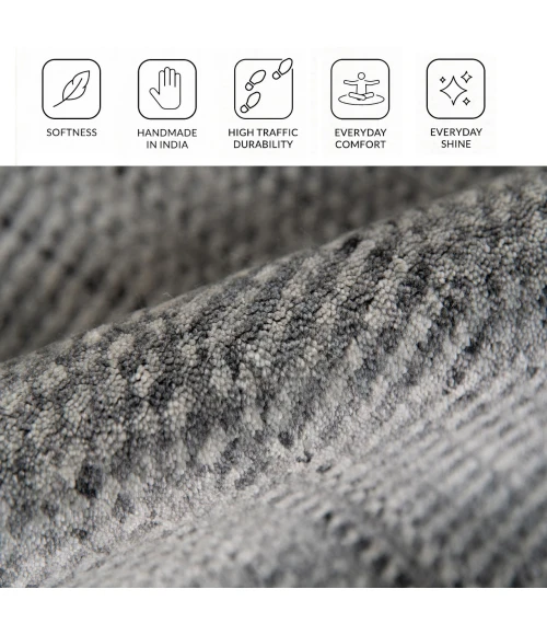 Amer Raffia Silver RAF-2 8ft. x 10ft. Rect. Rug