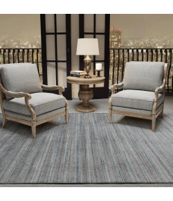 Amer Raffia Grayish Blue RAF-7 3ft. x 5ft. Rect. Rug