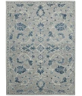 Amer Romania Hope Gray Hand-Hooked Wool Area Rug 5'x8'