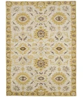 Amer Romania Newburg Gold Hand-Hooked Wool Area Rug 2'x3'