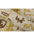 Amer Romania Newburg Gold Hand-Hooked Wool Area Rug 2'x3'