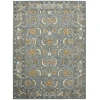 Amer Romania ROM-5 Pecos Gray/Orange Rug 9 ft. X 13 ft. Rectangle