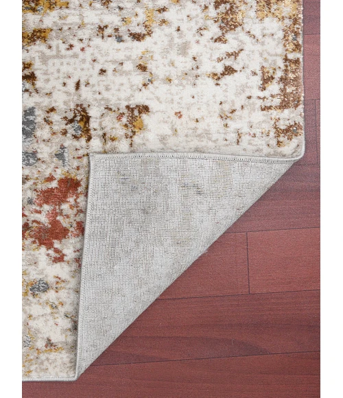 Amer Savannah Cherene Red Polyester Blend Area Rug 2'x3'