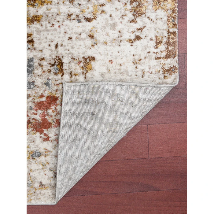 Amer Savannah Cherene Red Polyester Blend Area Rug 5'3"x7'9"