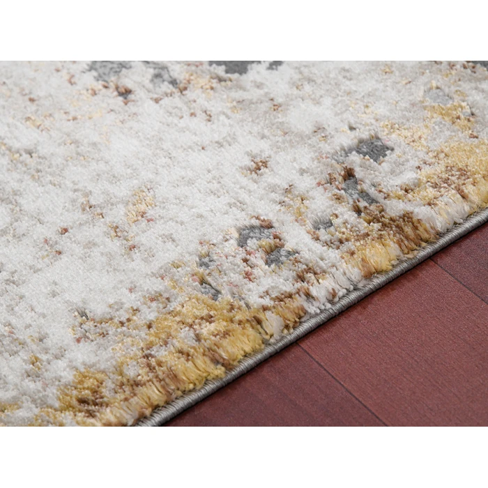 Amer Savannah Cherene Red Polyester Blend Area Rug 5'3"x7'9"