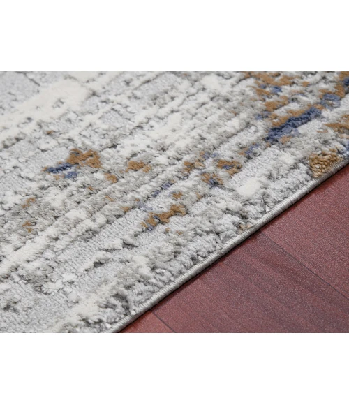 Amer Savannah Dylanne Gold Polyester Blend Area Rug 2'x3'