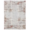 Amer Savannah SAV-6 Dylanne Gray/Red Rug 2 ft. X 3 ft. Rectangle