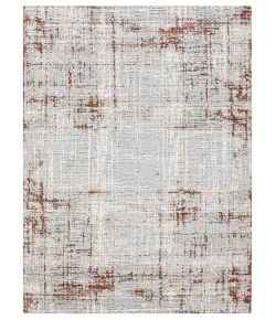 Amer Savannah SAV-6 Dylanne Gray/Red Rug 2 ft. X 3 ft. Rectangle