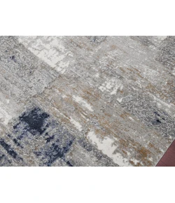 Amer Savannah SAV-8 Hannah Gray/Blue Rug 8 ft. 10 in. X 11 ft. 10 in. Rectangle