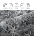 Amer Serena Charcoal SER-12 2ft. x 3ft. Rect. Rug