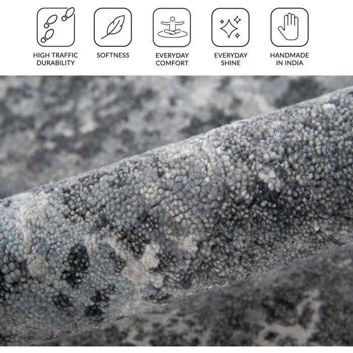 Amer Serena Charcoal SER-12 10ft. x 14ft. Rect. Rug