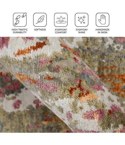 Amer Serena Carnation Pink SER-19 8ft. x 10ft. Rect. Rug