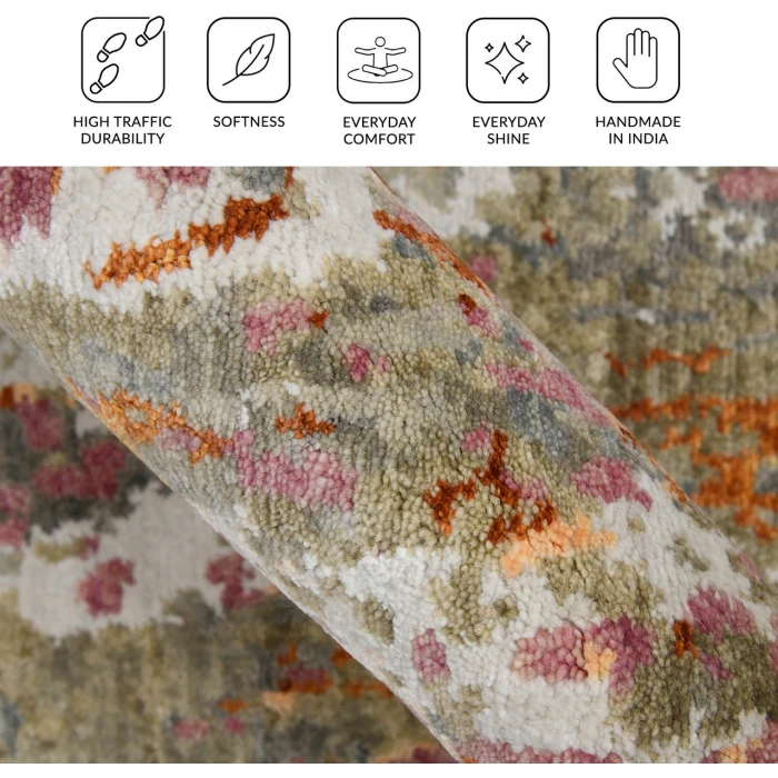 Amer Serena Carnation Pink SER-19 8ft. x 10ft. Rect. Rug