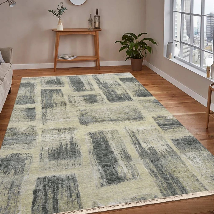 Amer Synergy Light Gray SYN-41 2ft. x 3ft. Rect. Rug