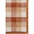 Amer Tartan Cartwell Orange Plaid Hand-Tufted Wool Area Rug 3'6"x5'6"