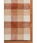 Amer Tartan Cartwell Orange Plaid Hand-Tufted Wool Area Rug 3'6"x5'6"