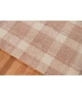 Amer Tartan Cartwell Rose Plaid Hand-Tufted Wool Area Rug 8'x10'