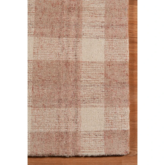Amer Tartan Cartwell Rose Plaid Hand-Tufted Wool Area Rug 2'x3'
