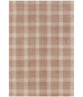 Amer Tartan Cartwell Rose Plaid Hand-Tufted Wool Area Rug 8'x10'
