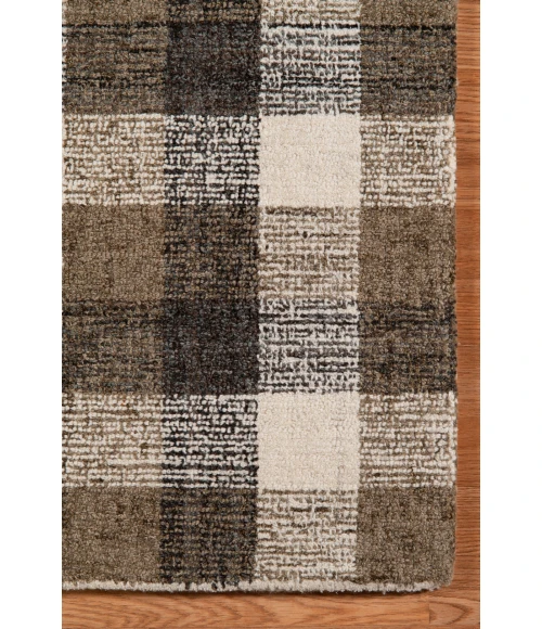 Amer Tartan Cartwell Khaki Plaid Hand-Tufted Wool Area Rug 3'6"x5'6"