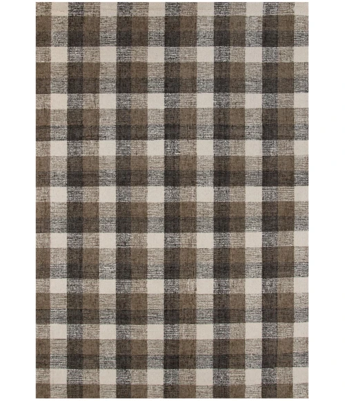 Amer Tartan Cartwell Khaki Plaid Hand-Tufted Wool Area Rug 3'6"x5'6"