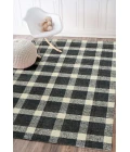 Amer Tartan Cartwell Charcoal Plaid Hand-Tufted Wool Area Rug 8'x10'