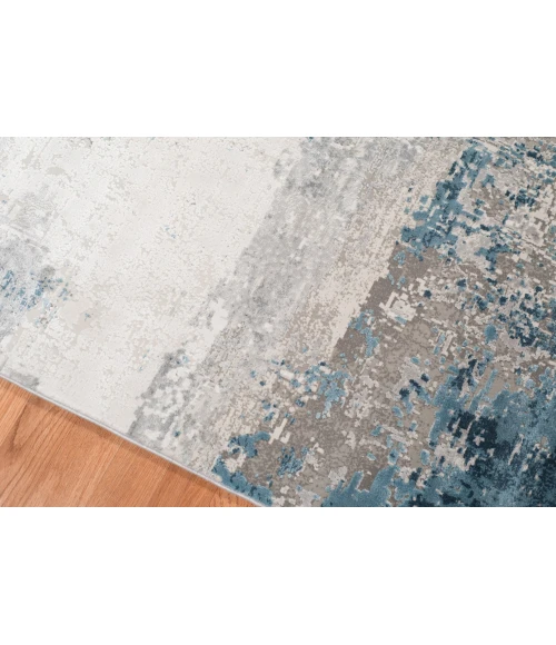 Amer Venice Dacono Gray Abstract Area Rug 8'3"x11'6"