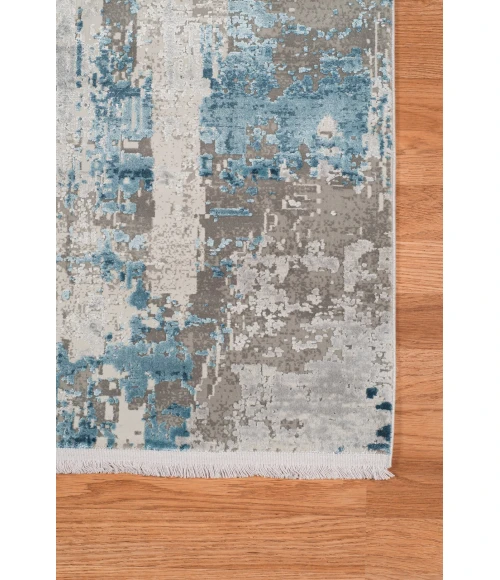 Amer Venice Dacono Gray Abstract Area Rug 8'3"x11'6"