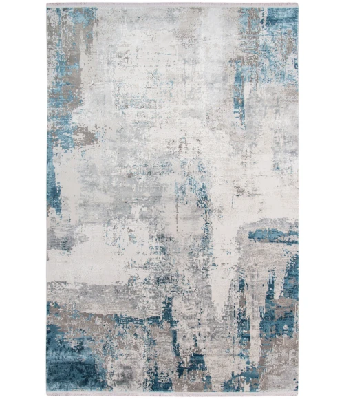 Amer Venice Dacono Gray Abstract Area Rug 8'3"x11'6"