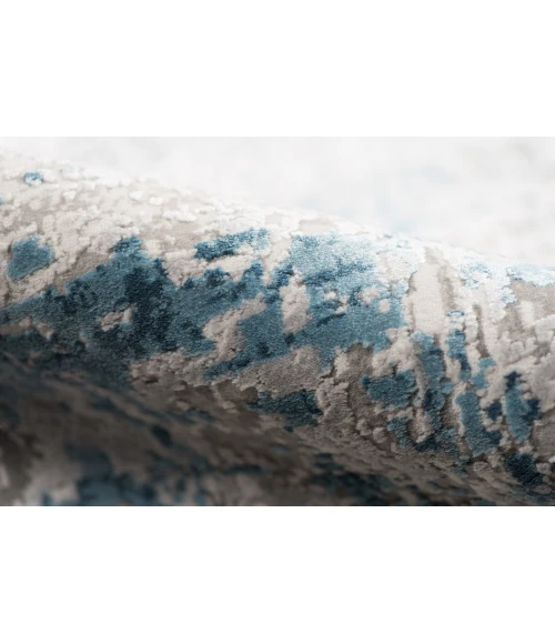 Amer Venice Dacono Gray Abstract Area Rug 8'3"x11'6"