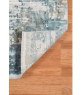 Amer Venice Hayden Ivory/Blue Abstract Area Rug 8'3"x11'6"